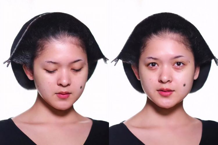 Cewek bertahi lalat ini dirias MUA ala klasik paes Jawa, hasilnya elegan banget mirip putri keraton