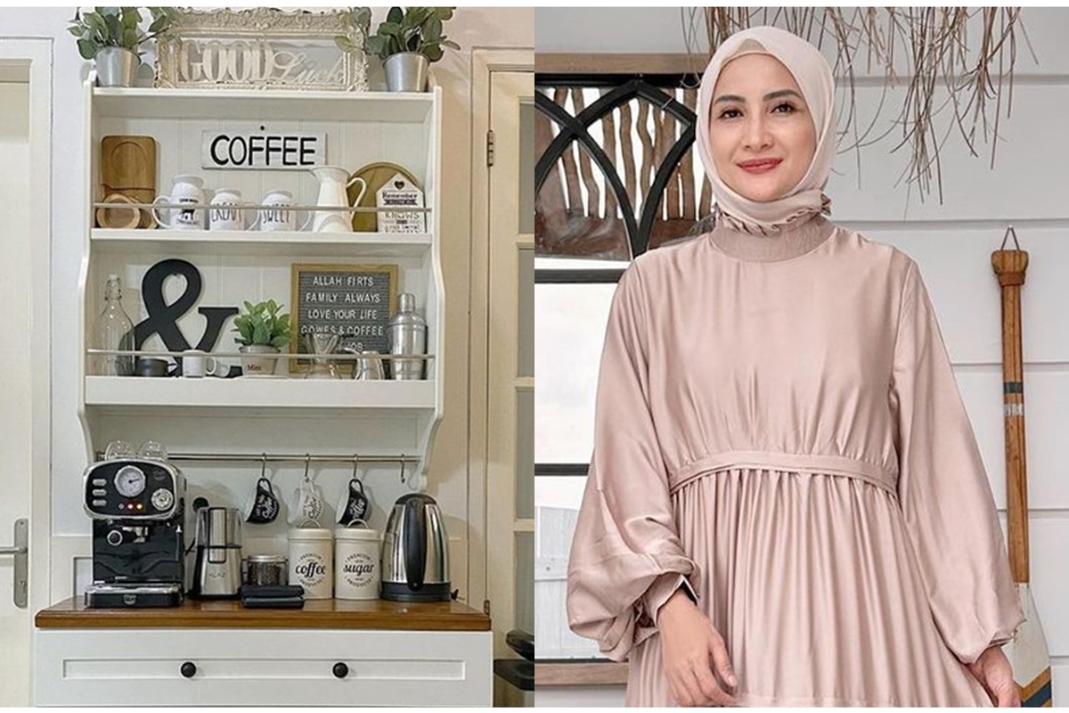 Minim perabotan bergaya American classic, ini 8 cara Natalie Sarah menata dapur, serasa nongki di kafe