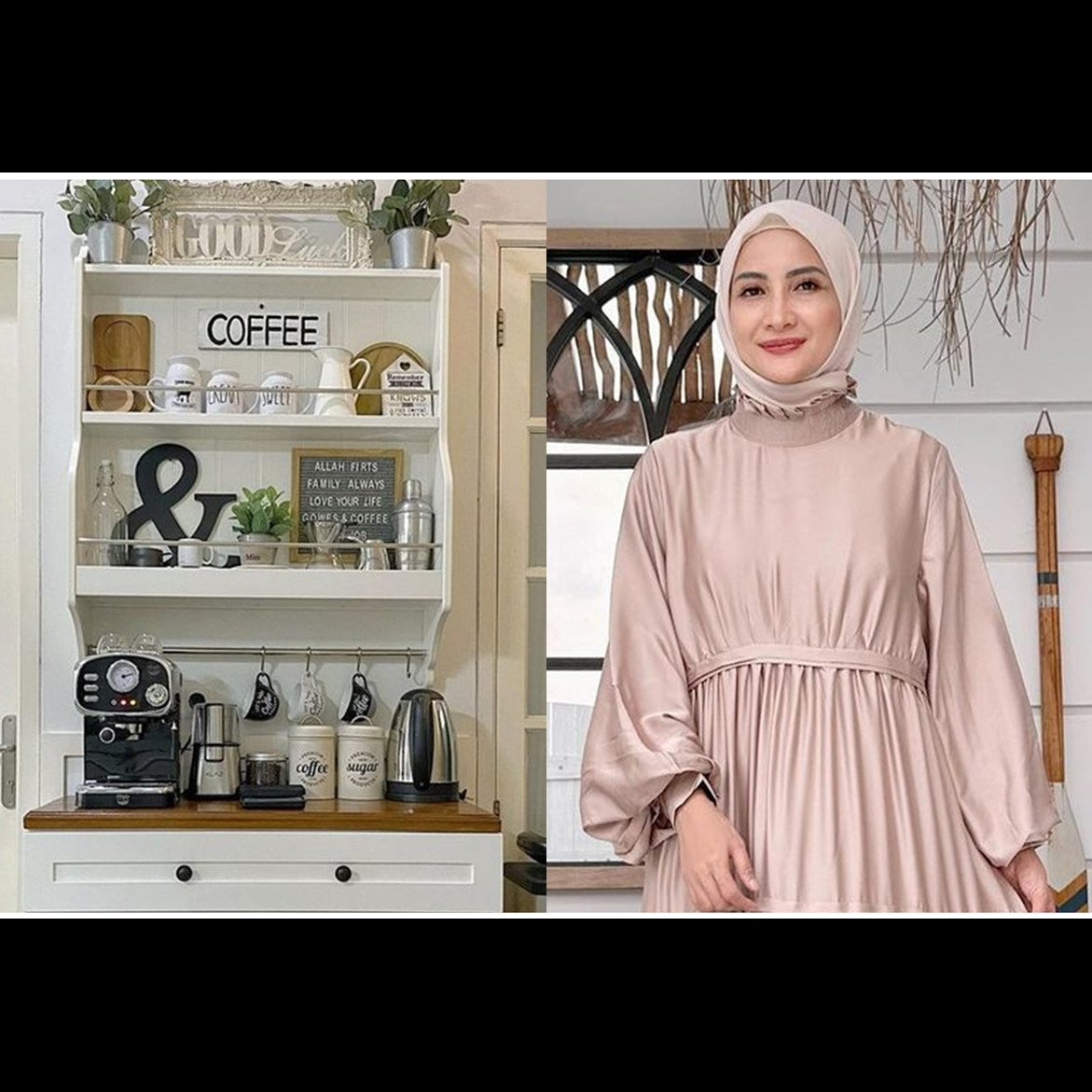 Minim perabotan bergaya American classic, ini 8 cara Natalie Sarah menata dapur, serasa nongki di kafe