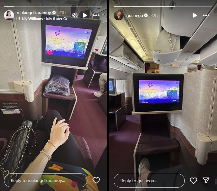 5 Potret Gusti Ega hadir di acara ulang tahun anak Angel Karamoy, go public pacaran? 