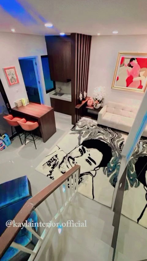 9 Potret rumah Bunda Corla kado dari Ivan Gunawan usai direnovasi, dapur mungil pol tapi compact