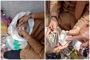 Bu Lurah di Payakumbuh temukan 'harta karun' milik pria tunarungu, totalnya capai Rp170 juta