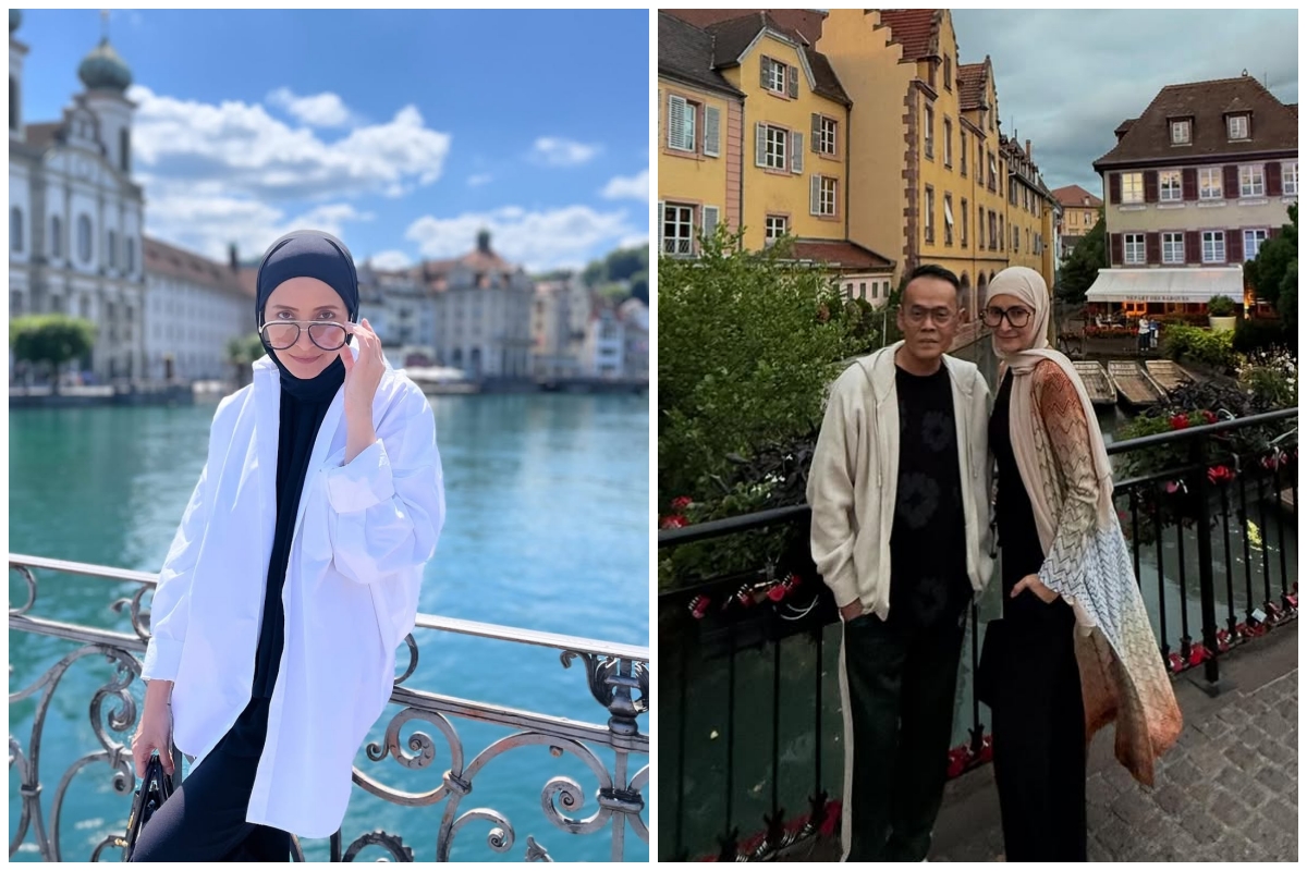 7 Potret Inneke Koesherawati dan suami liburan di Eropa, tampil mesra usai lama tak tersorot