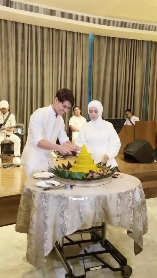 9 Potret meriahnya perayaan ulang tahun Rizky Billar ke-30, bagi-bagi uang saweran