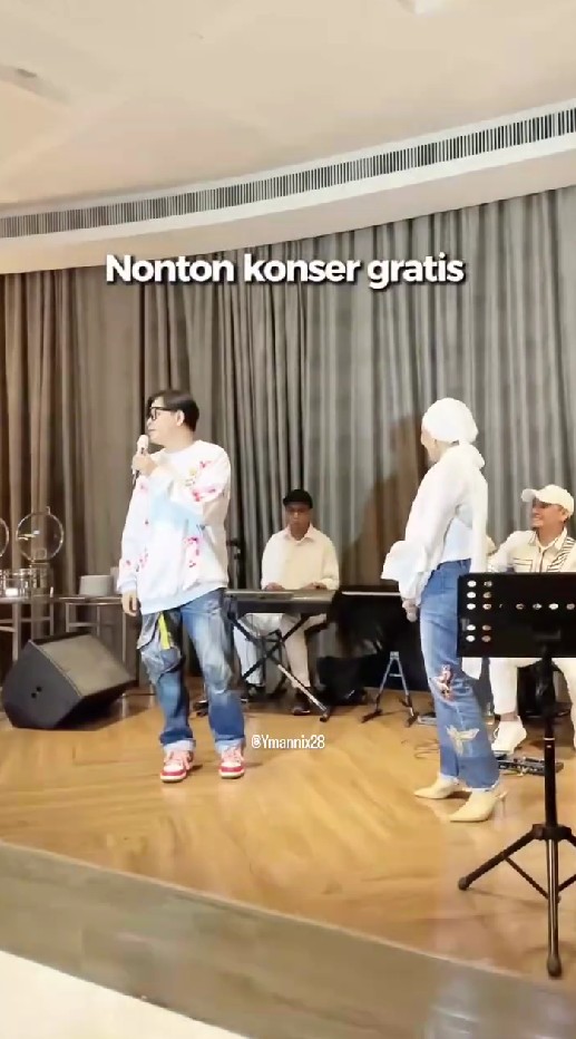 9 Potret meriahnya perayaan ulang tahun Rizky Billar ke-30, bagi-bagi uang saweran