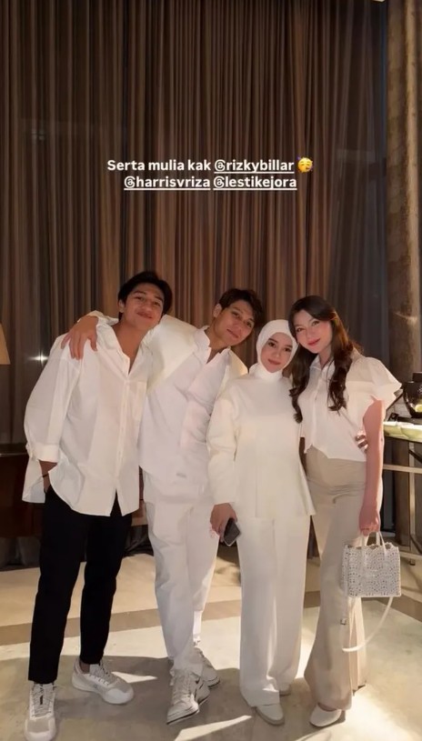 9 Potret meriahnya perayaan ulang tahun Rizky Billar ke-30, bagi-bagi uang saweran