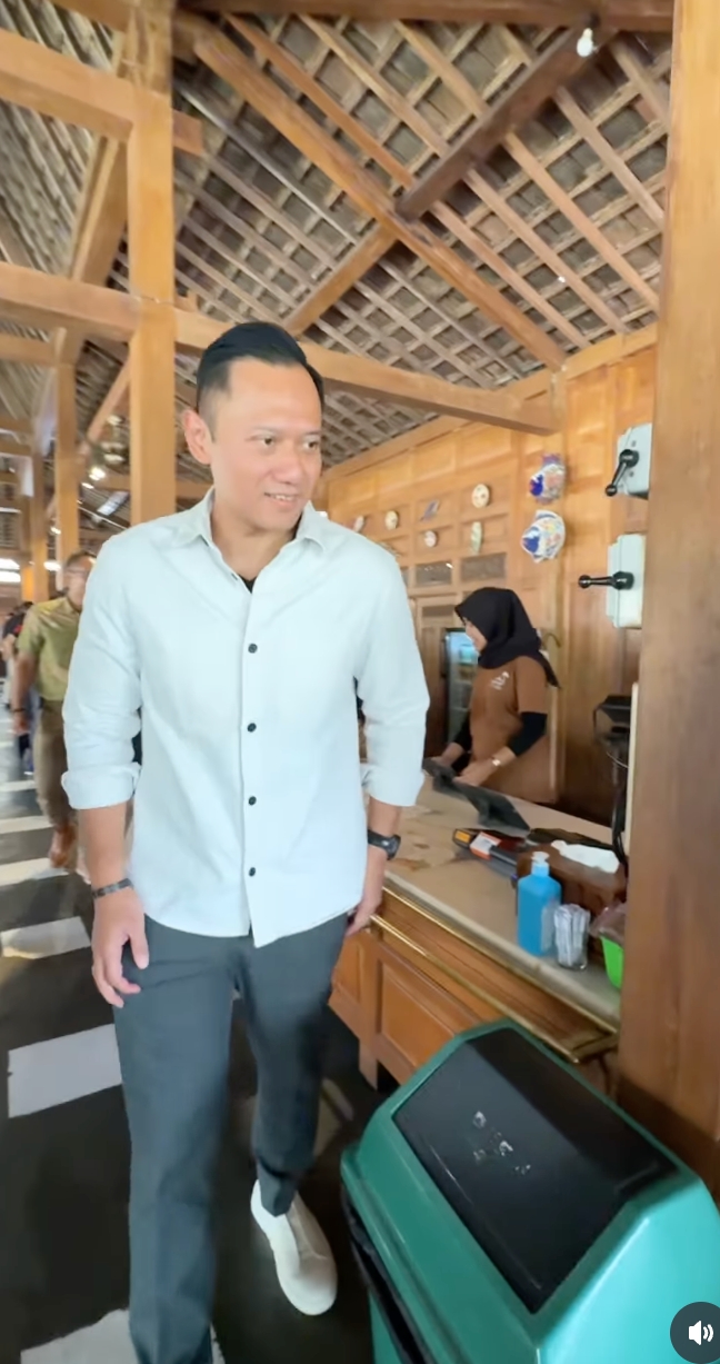 AHY kulineran di Magelang, resep es tape susu segar pilihannya ini ternyata gampang dibuat