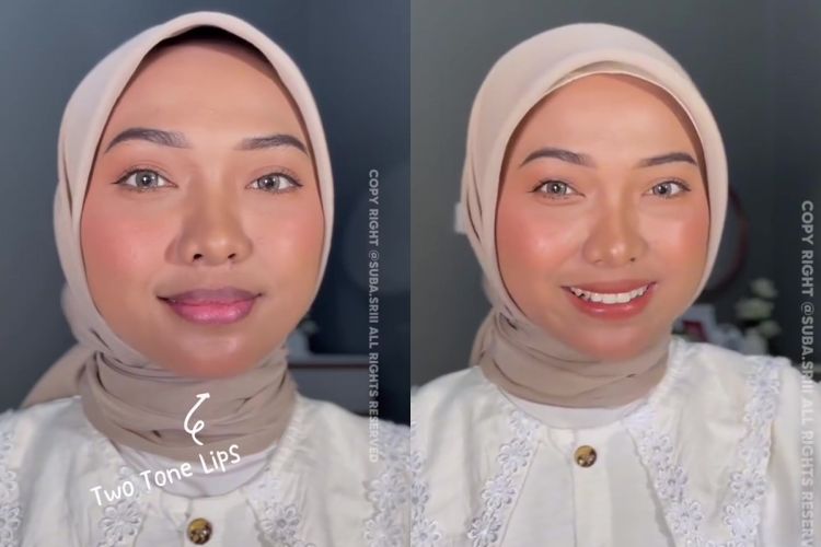 Jangan asal, begini trik pakai lipstik untuk bibir gelap dan two tone lips agar hasilnya nggak menor