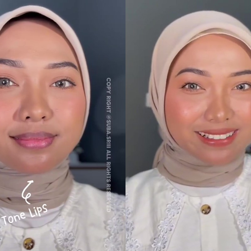 Jangan asal, begini trik pakai lipstik untuk bibir gelap dan two tone lips agar hasilnya nggak menor
