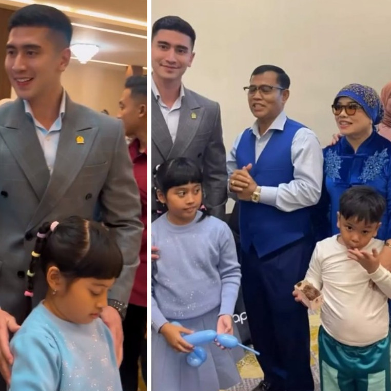 9 Potret Verrell Bramasta sempatkan hadiri ultah Gala Sky, tempuh Karawang-Jakarta bawa kado spesial