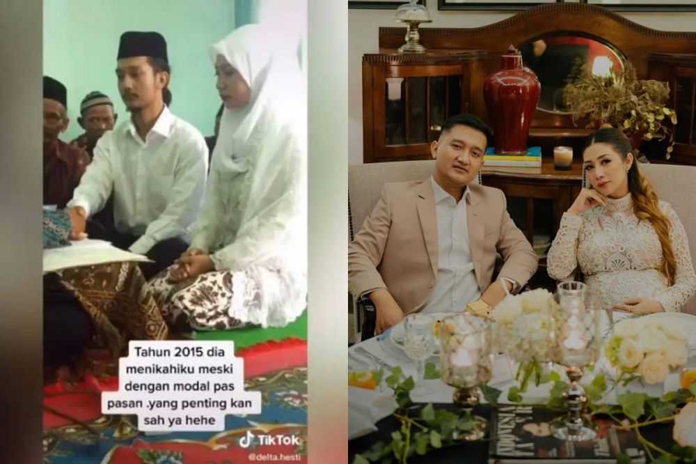 Potret pernikahan dan kini 5 crazy rich Indonesia, ada yang gelar resepsi di teras rumah