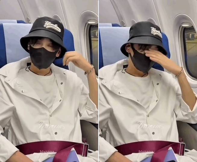 Diikuti sampai ke dalam pesawat, aktor tampan ini menangis di pojokan setelah diserbu oleh fans