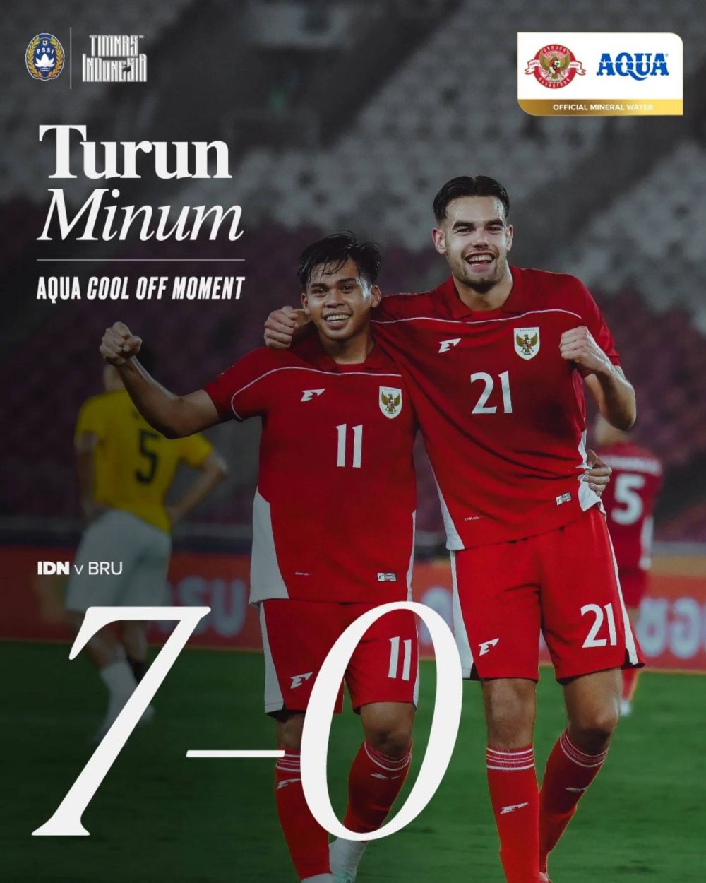 Jens Raven panen gol, Timnas Indonesia menang 8-0 dari Brunei di Piala AFF U-23 2025