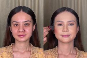 Punya kantung mata gelap, transformasi wanita dirias classic glamor ini tampil fresh bikin pangling