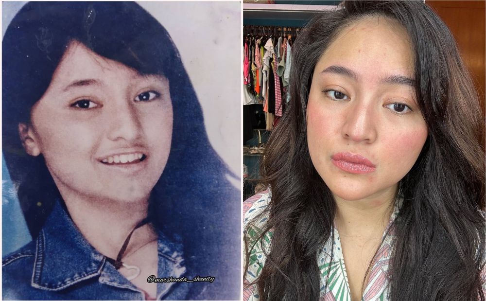 11 Potret dulu dan kini Marshanda, tak takut tampil apa adanya