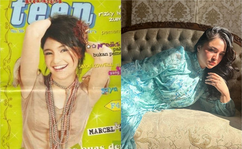 11 Potret dulu dan kini Marshanda, tak takut tampil apa adanya