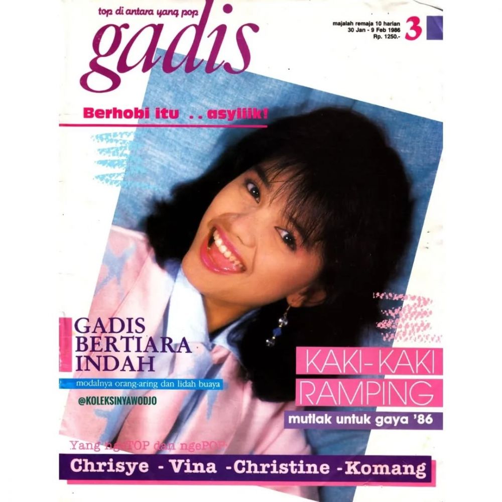 Model sampul majalah jadul ini kini jadi istri eks menteri Indonesia, intip 7 potret lawasnya