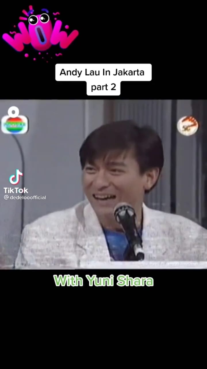 Jadi kenangan manis, intip 11 potret lawas Andy Lau jadi bintang tamu TV Indonesia