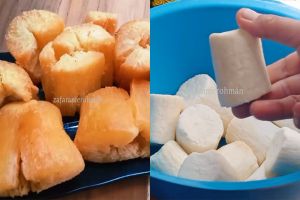Hasilnya empuk dan mekar sempurna meski tanpa direbus, begini trik mengolah singkong goreng