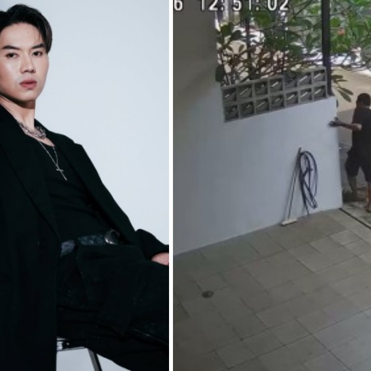 Terekam CCTV, 7 potret detik-detik rumah Rafael Tan disatroni maling, aksi santai pelaku bikin geram