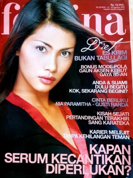 Terjun ke dunia karier sebagai model, ini 11 potret jadul Nadia Mulya yang kerap mejeng di Majalah