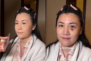 Punya bekas memar di wajah, MUA ini sukses bikin wajah pengantin jadi flawless bak princess