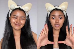 Definisi makeup bikin pangling, transformasi cewek dandan soft pink ini hasilnya bak beda orang