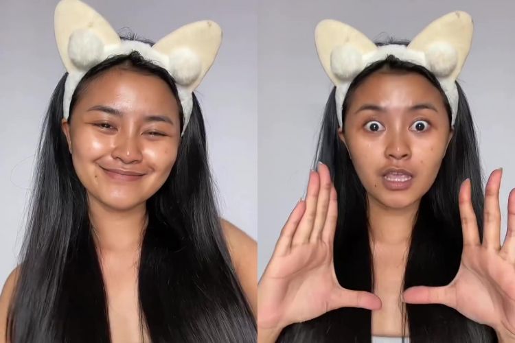 Definisi makeup bikin pangling, transformasi cewek dandan soft pink ini hasilnya bak beda orang