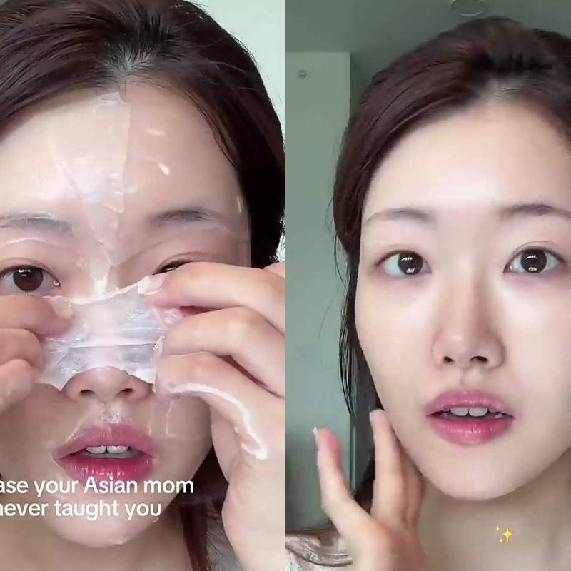 Wajah auto glowing, ini cara samarkan garis halus dan kerutan pakai masker kolagen dari 2 bahan dapur