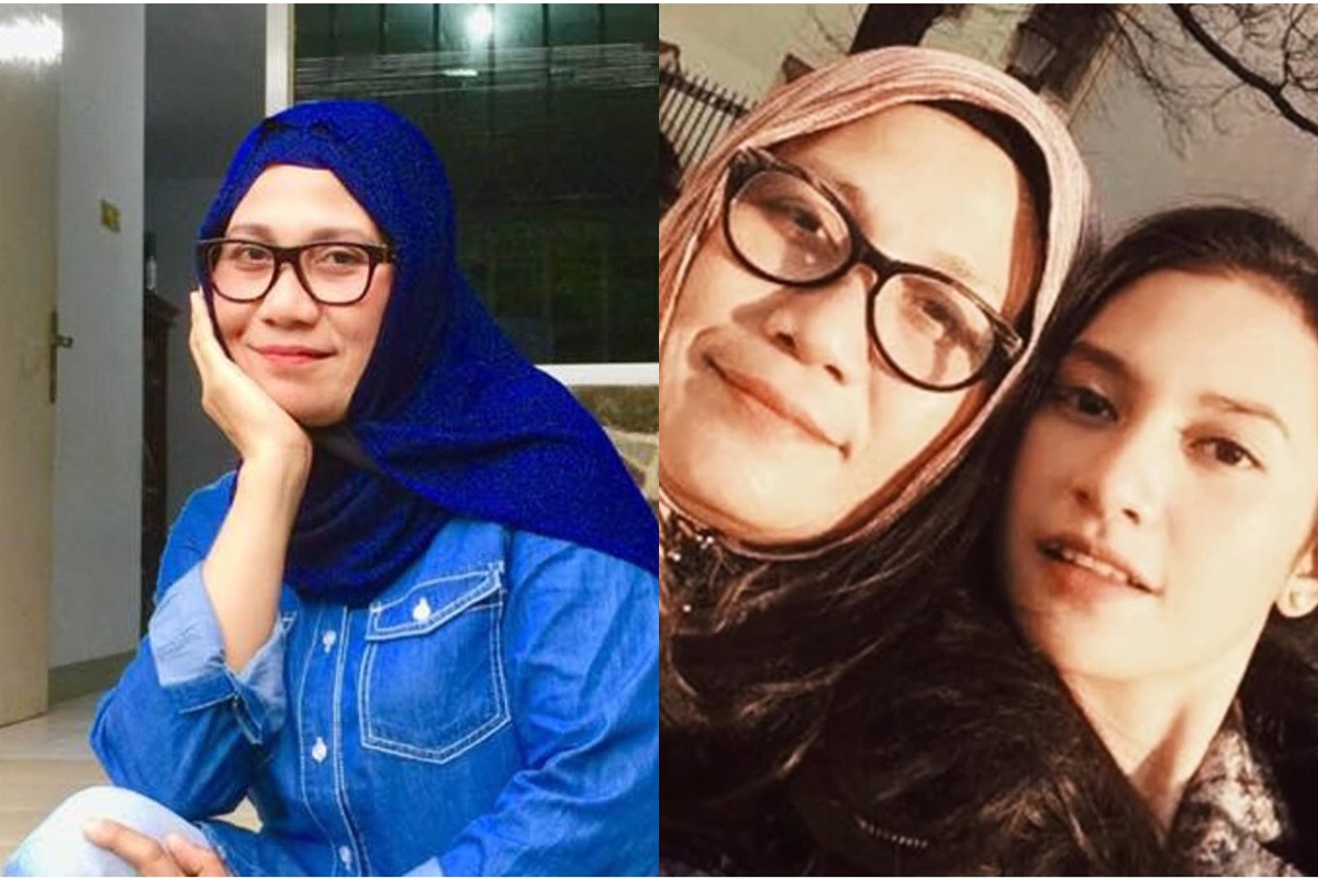 Potret lawasnya susah dikenali, 9 paras muda ibu Indah Permatasari ini dandanannya nyentrik abis