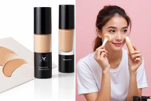 Cuma butuh teknik sederhana, begini cara pakai foundation agar tidak crack dan tahan seharian