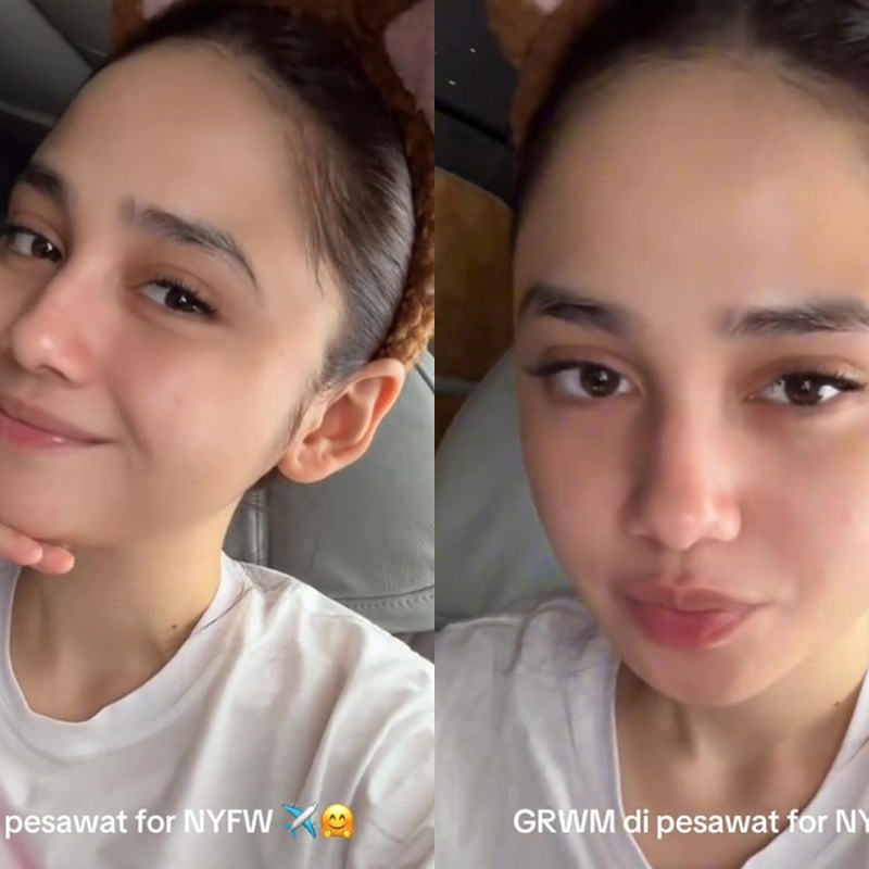 Cuma pakai 3 produk, morning skincare routine ala Syifa Hadju ini bikin kulit mulus