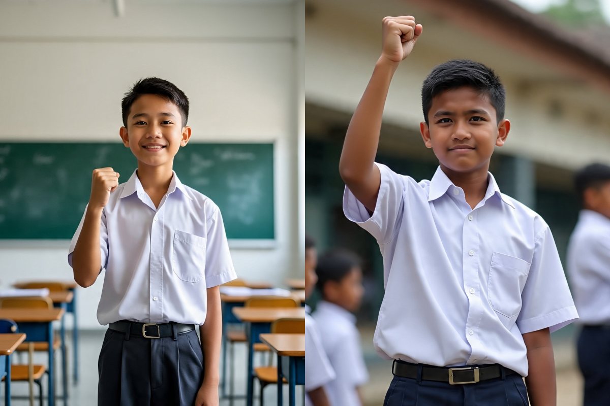 100 Contoh motto sekolah SMP yang keren, inspiratif, dan penuh makna
