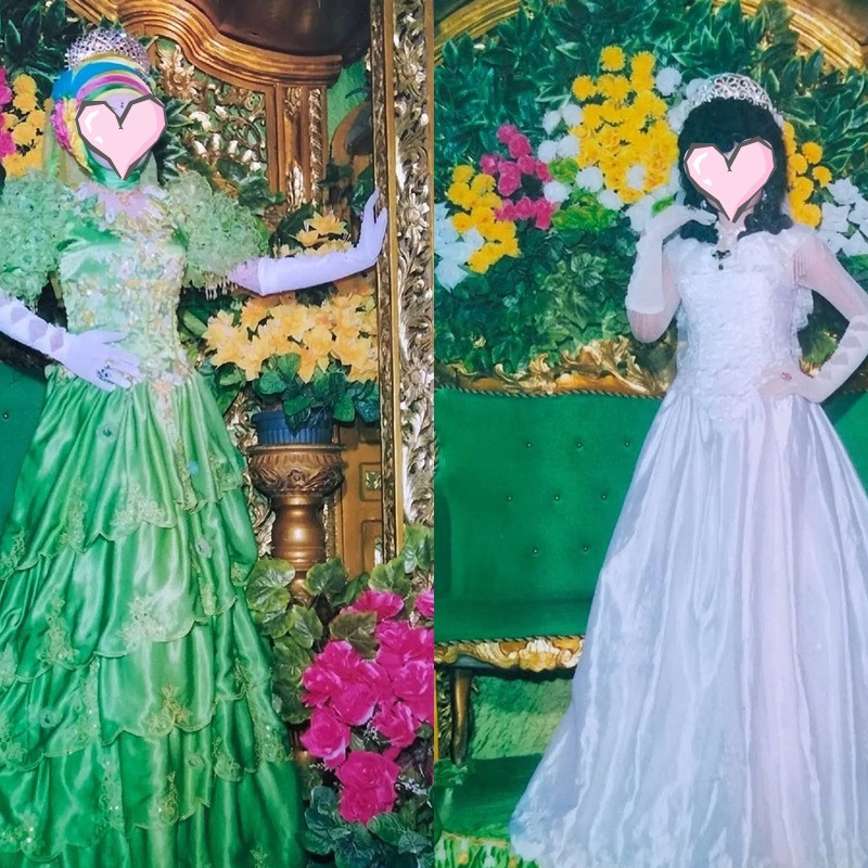 Momen wanita unggah foto pernikahan tahun 2013 dengan makeup bold, hasil riasannya di luar prediksi