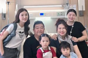 Hadir di rumah duka, komedian Papham kenang kedekatannya dengan mendiang ayah Sarwendah