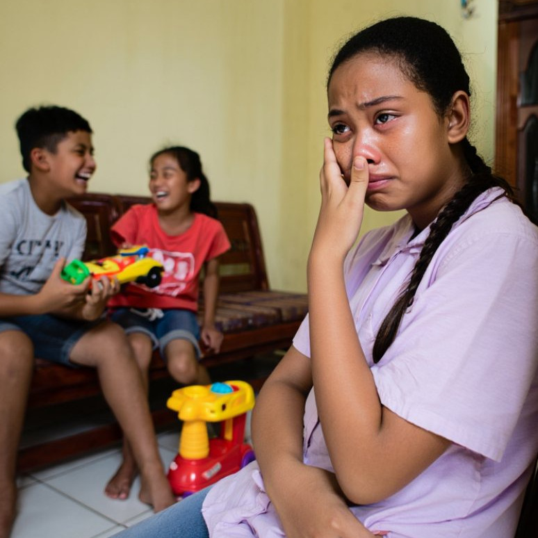 100 Kata-kata sedih anak pertama 2025, terlihat kuat, padahal penuh beban