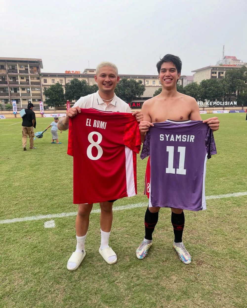 5 Kronologi adu mulut El Rumi dan Syamsir Alam di lapangan usai kena kartu merah, nyaris berantem
