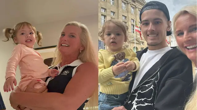 5 Potret Brigitte Hubner momong Kamari anak Jennifer Coppen, kedekatannya bak nenek dan cucu 