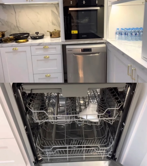 Punya rumah mewah bak hotel, ini 6 cara Angel Lelga menata dapur, kulkasnya canggih pakai layar sentuh