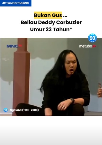 Pernah chubby tampil di sitkom 'Ngelaba', begini 5 potret penampilan Deddy Corbuzier bareng Eko Patrio