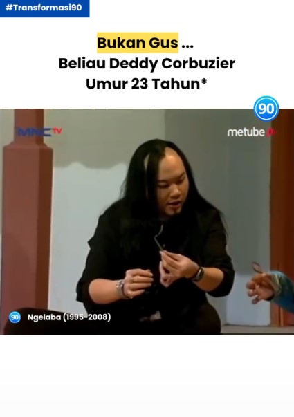 Pernah chubby tampil di sitkom 'Ngelaba', begini 5 potret penampilan Deddy Corbuzier bareng Eko Patrio