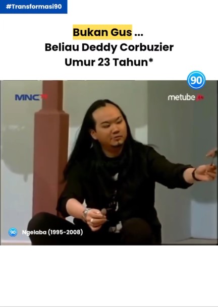 Pernah chubby tampil di sitkom 'Ngelaba', begini 5 potret penampilan Deddy Corbuzier bareng Eko Patrio
