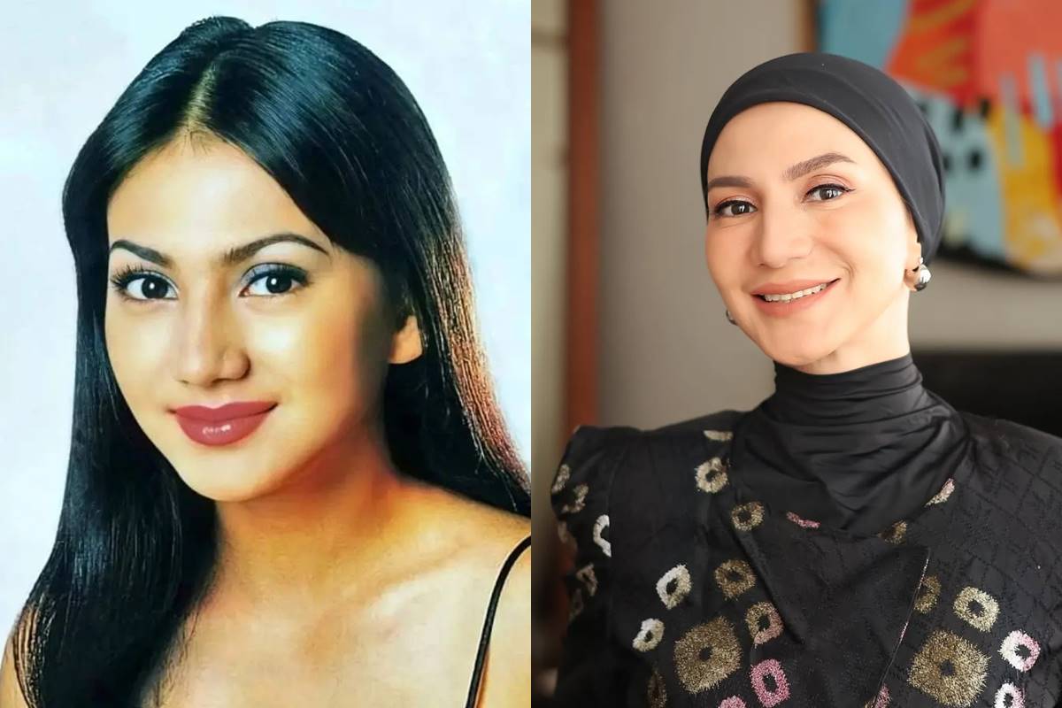 Ngetren pada masanya, ini 9 seleb jadi model majalah jadul pakai alis tipis, Olla Ramlan beda orang