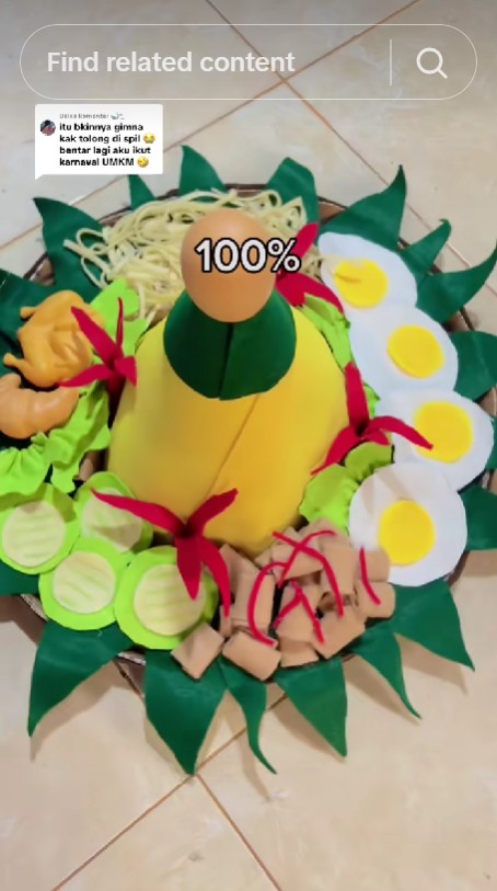 POV emak-emak Gen Z bikin topi anaknya untuk MPLS, biar nyeleneh tapi ide kreatifnya diacungi jempol