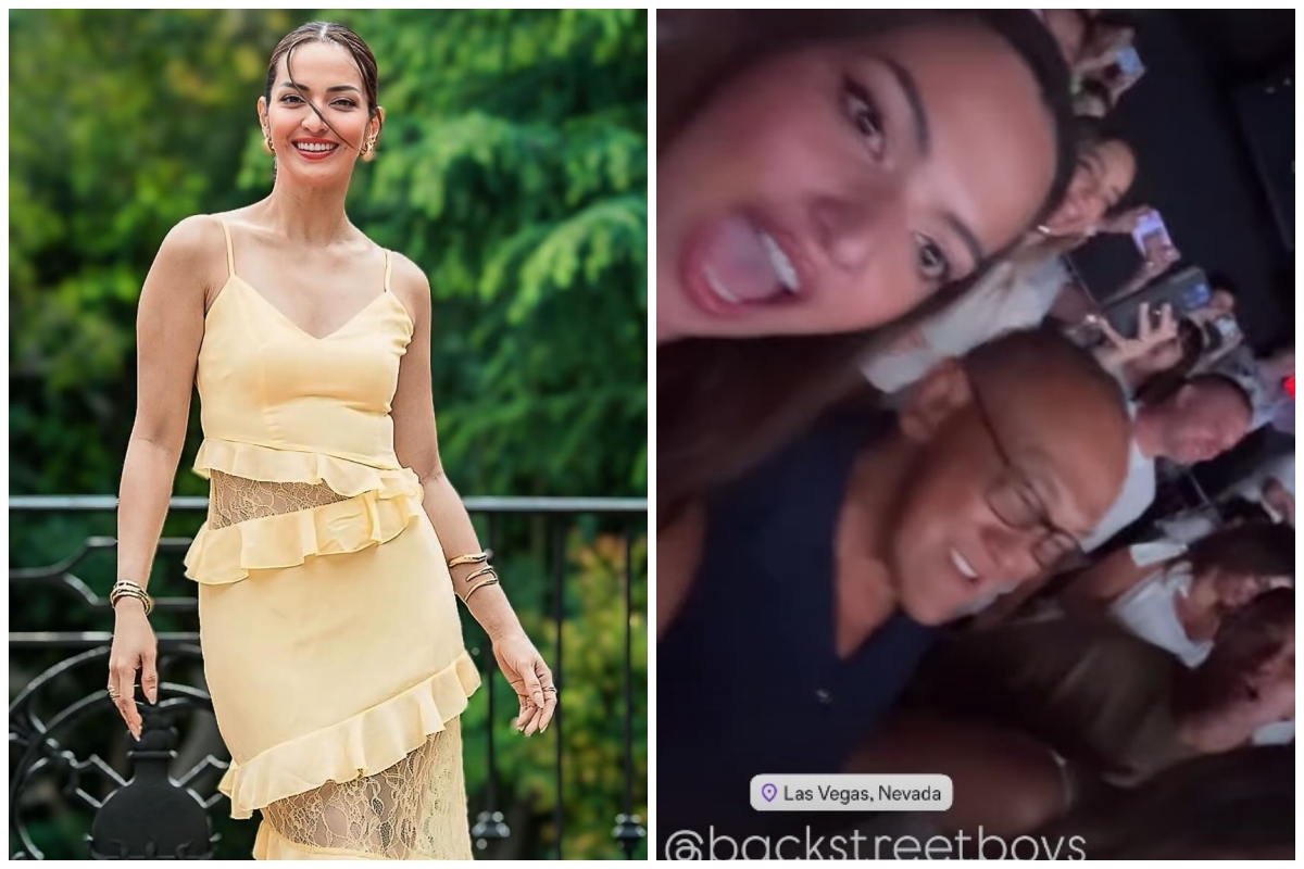 9 Potret Nia Ramadhani ngonser Backstreet Boys di Las Vegas, tak canggung meski ditemani ayah mertua