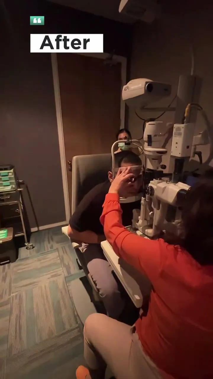 Mata kena lemparan bola saat main padel, begini kondisi Arie Untung usai dilarikan ke rumah sakit