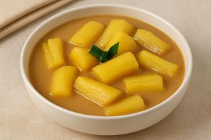 Resep kolak singkong anti gagal: Trik bikin kuah santan legit dan singkongnya empuk tanpa hancur