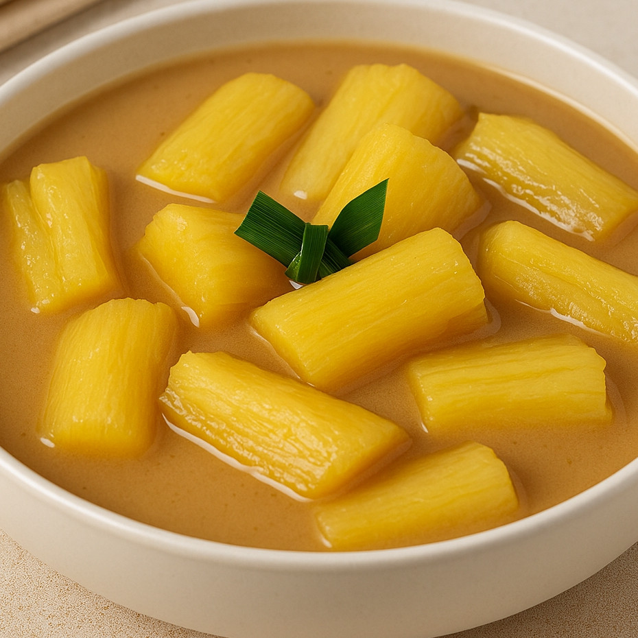 Resep kolak singkong anti gagal: Trik bikin kuah santan legit dan singkongnya empuk tanpa hancur