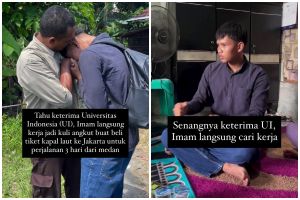 Kisah haru anak satpam yang rela jadi kuli angkut demi ongkos kuliah di UI