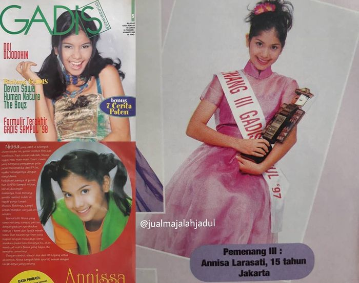 Pantesan sekarang jadi idola, potret lawas 8 seleb saat raih jawara Gadis sampul ini bikin tercengang